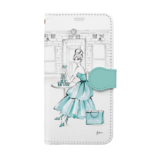 Tea Time Book-Style Smartphone Case