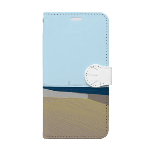 大さん橋に君と 【i Phone XS/X用】 Book-Style Smartphone Case