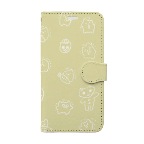 Yellow Hotosan Book-Style Smartphone Case