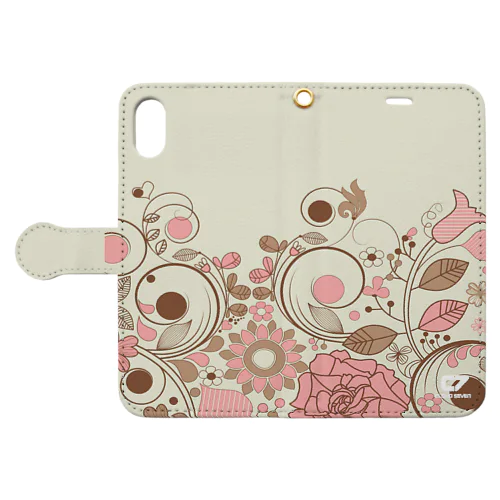 PINK ELEGANT Book-Style Smartphone Case