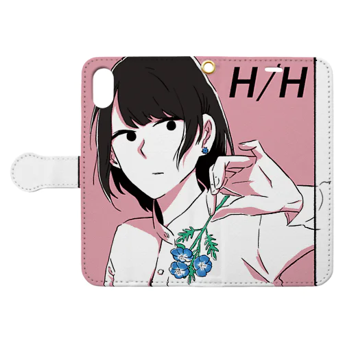 【町田メロメ】HAGU HOSHINO Smartphone Case 手帳型スマホケース