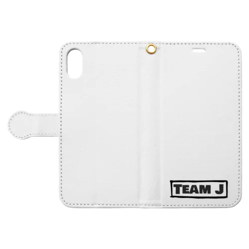 TEAM J(BoxLogo) Book-Style Smartphone Case