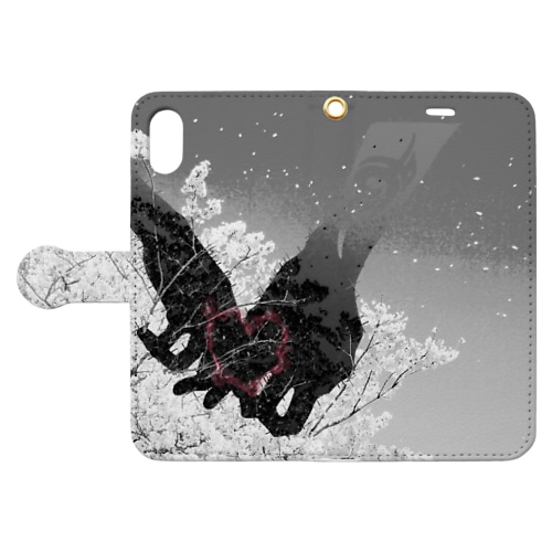 「運命」 Book-Style Smartphone Case