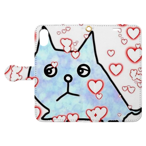 こんな猫はいない。 Book-Style Smartphone Case