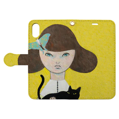 モス Book-Style Smartphone Case