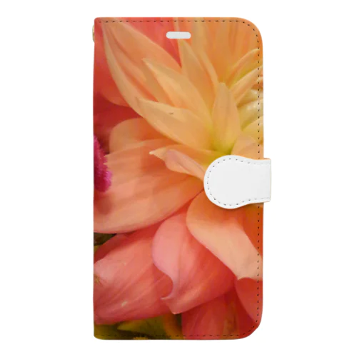 花花花 Book-Style Smartphone Case