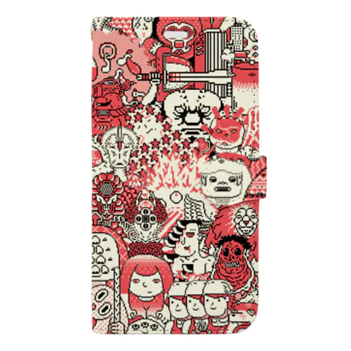 mono color primal Book-Style Smartphone Case