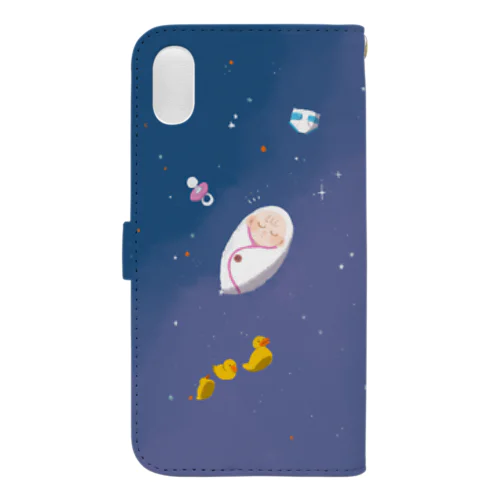 スペース赤ちゃん Book-Style Smartphone Case