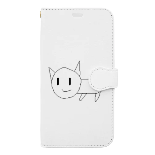 SCP呼ばわりされた猫 Book-Style Smartphone Case