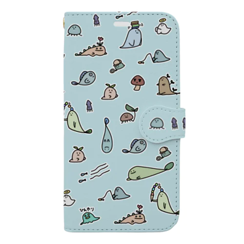 XR手帳型・みずいろ Book-Style Smartphone Case