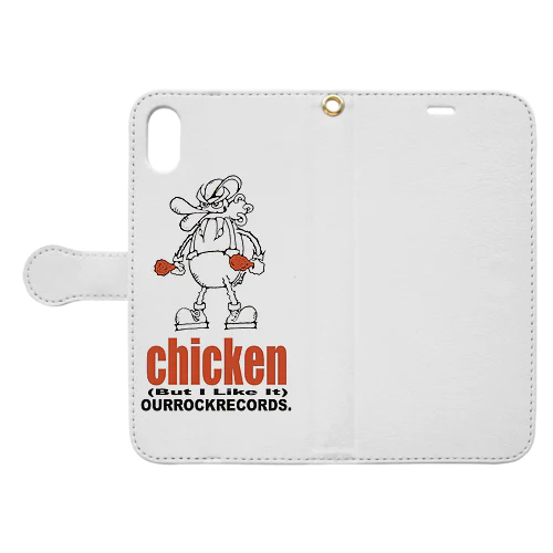 ourrockrecords@chicken Book-Style Smartphone Case