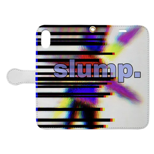 slump. 手帳型スマホケース