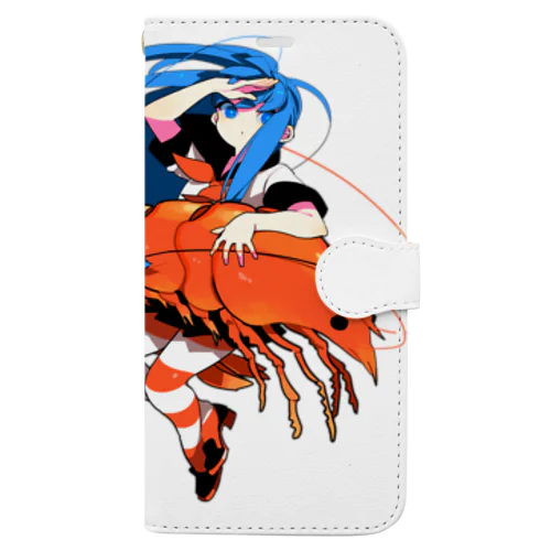 えび女子 Book-Style Smartphone Case