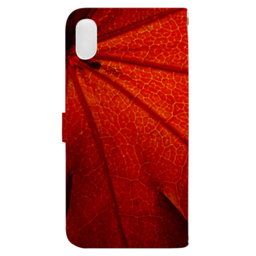 紅葉一色 -UKロゴなし- Book-Style Smartphone Case