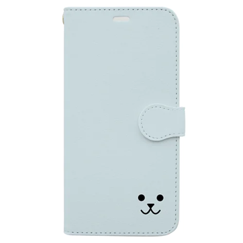モモとジンパチの休日 Book-Style Smartphone Case