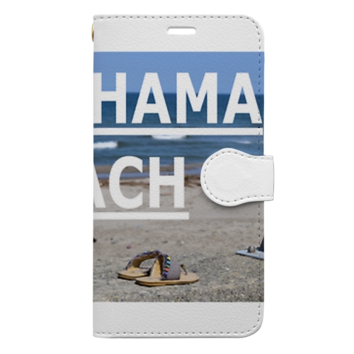 YUNOHAMA BEACH 2018 Book-Style Smartphone Case