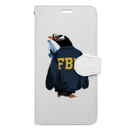 FBI penguin 手帳型スマホケース