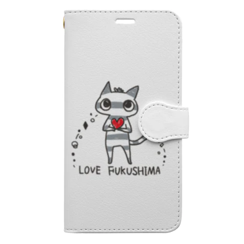 にゃんだべえ_LOVE FUKUSHIMA Book-Style Smartphone Case