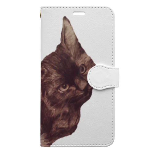 ねこ Book-Style Smartphone Case