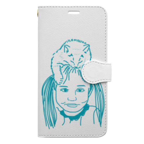 正しい猫の被り方 おんなのこ Book-Style Smartphone Case