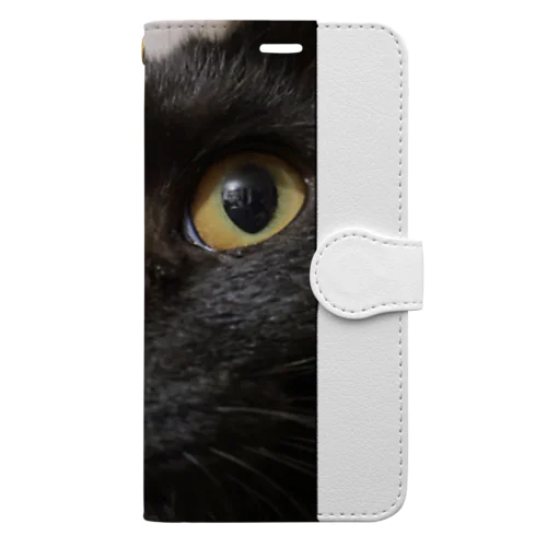 黒猫天ちゃん Book-Style Smartphone Case