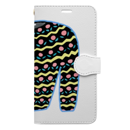 派手なセーターが欲しい Book-Style Smartphone Case