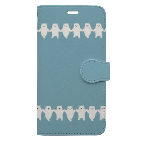 マイムマイムシロクマ Book-Style Smartphone Case