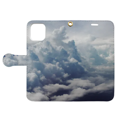 雲スマホケース☁ Book-Style Smartphone Case