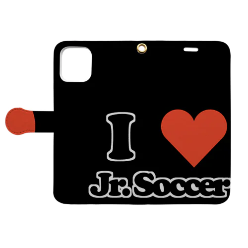  I LOVE 少年サッカー Book-Style Smartphone Case