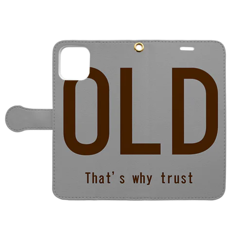 OLD~that's why trust~ 手帳型スマホケース