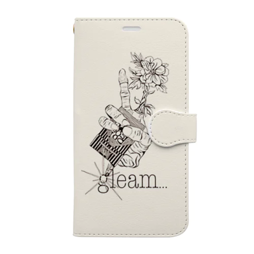 命をけずり、なお輝く Book-Style Smartphone Case