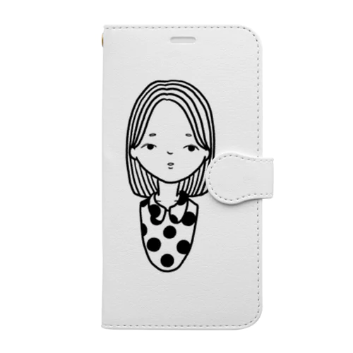 ガール1 Book-Style Smartphone Case