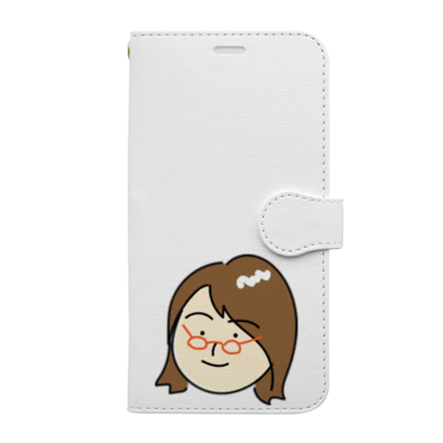 妻観。の妻タカコです。 Book-Style Smartphone Case