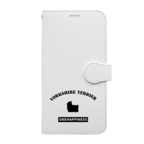 ONEHAPPINESS　ヨークシャーテリア Book-Style Smartphone Case