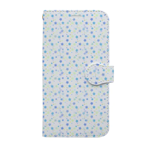 横浜スター柄 Book-Style Smartphone Case