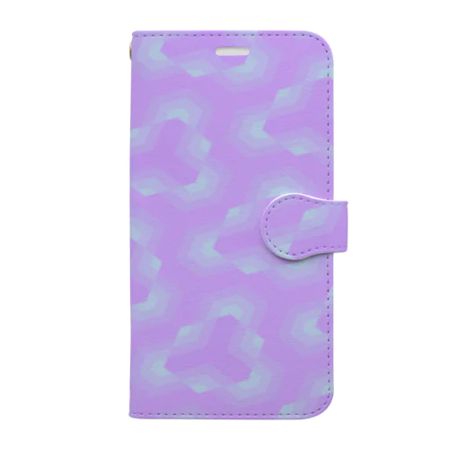 iPhone11Pro・手帳型スマホケース・紫 手帳型スマホケース