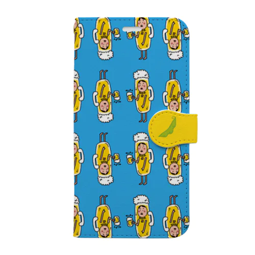 ビール大好きびる子さん Book-Style Smartphone Case