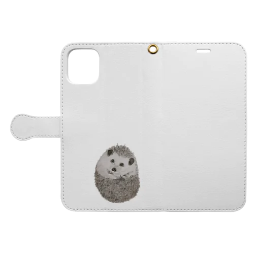 毬栗hedgehog Book-Style Smartphone Case