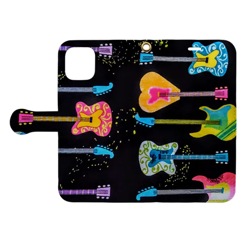 サイケギター🎸 Book-Style Smartphone Case