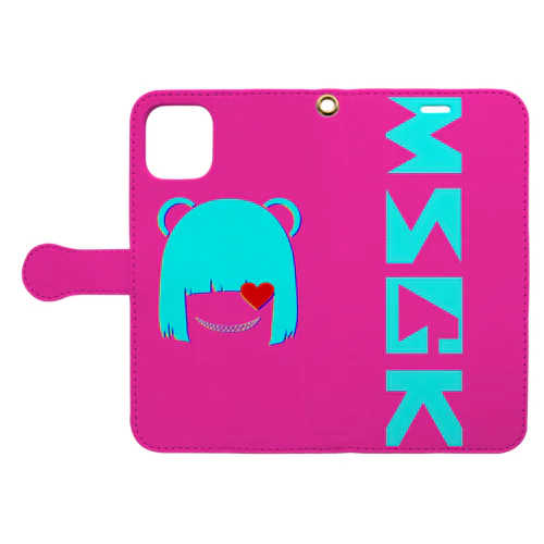 M.S.G.K.+α Book-Style Smartphone Case