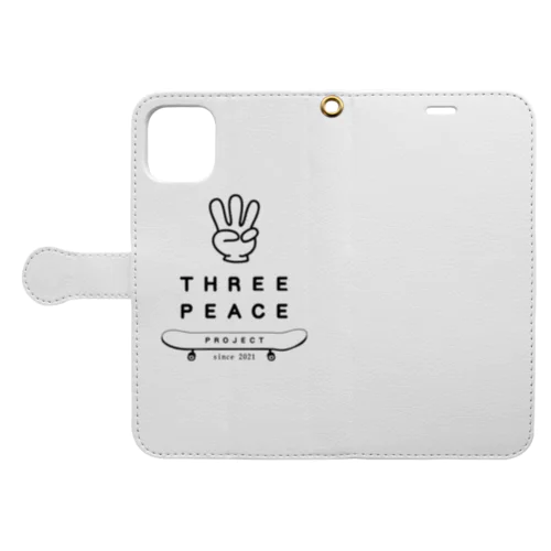 Three  Peace  Project Book-Style Smartphone Case