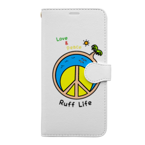 Ruff Life PEACE 手帳型スマホケース