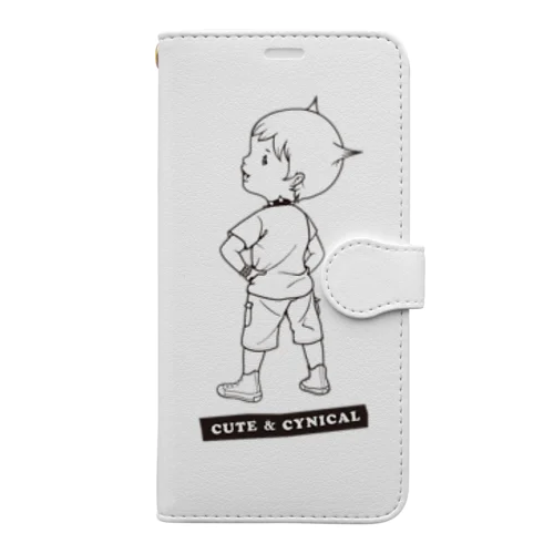 CUTE & CYNICAL Book-Style Smartphone Case