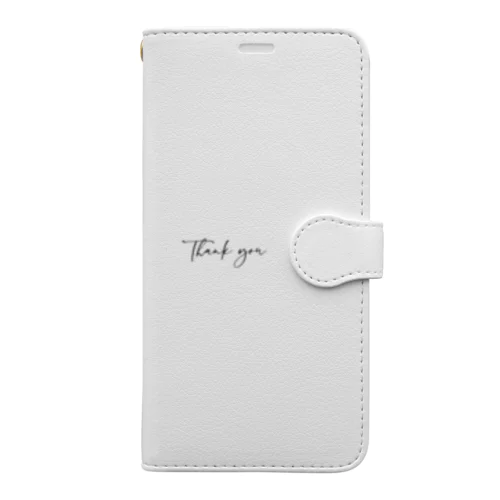 Thank you Book-Style Smartphone Case