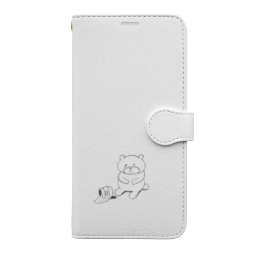 しょんぼりくまさん Book-Style Smartphone Case