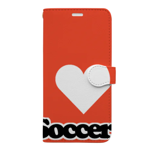 I LOVE 少年サッカー Book-Style Smartphone Case