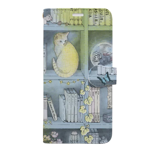 森の本棚 Book-Style Smartphone Case