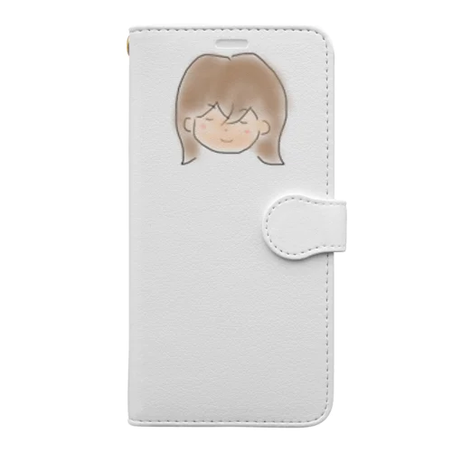 ほほ笑み Book-Style Smartphone Case