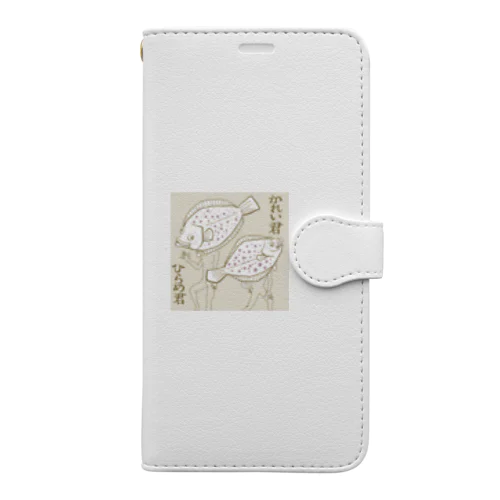 串カツくん Book-Style Smartphone Case