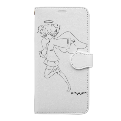 天使ちゃん Book-Style Smartphone Case